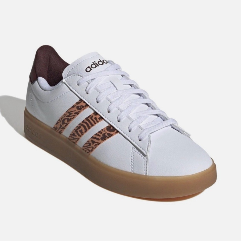 Adidas Women's Cushioned Grand Court 2.0 Low Top Shoes Casual Sneakers